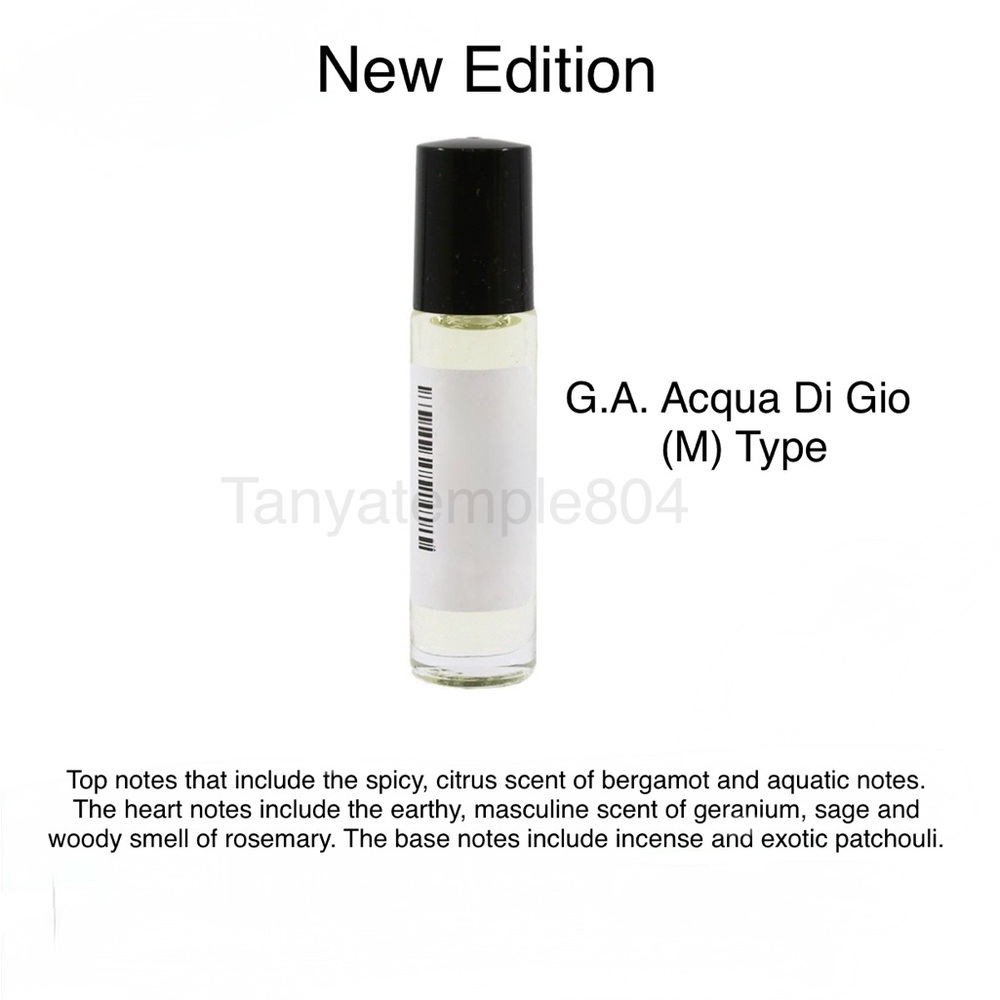 G.A. Acqua Di Gio (M) Type 1/3 Oz Rollerball